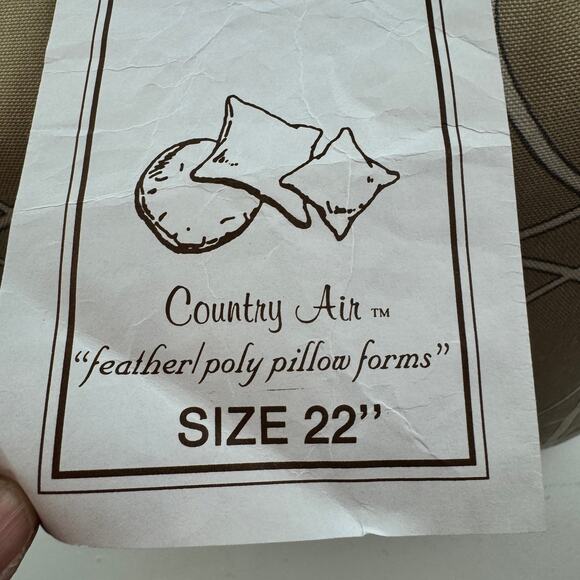 Geo Print Custom Made Outdoor Sunbrella Fabric Neutral Throw Decorative Pillow - Picture 6 of 8